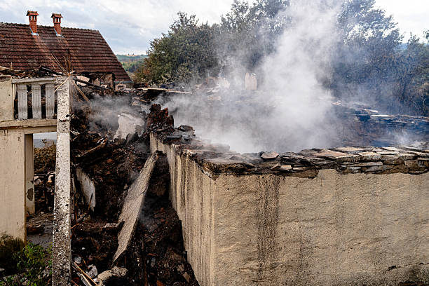 Professional Fire Damage Removal technician working in New Windsor, MD